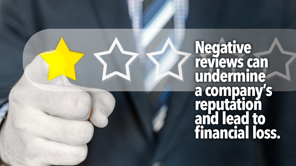 Negative reviews